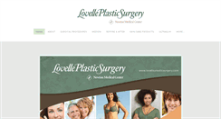 Desktop Screenshot of lovelleplasticsurgery.com